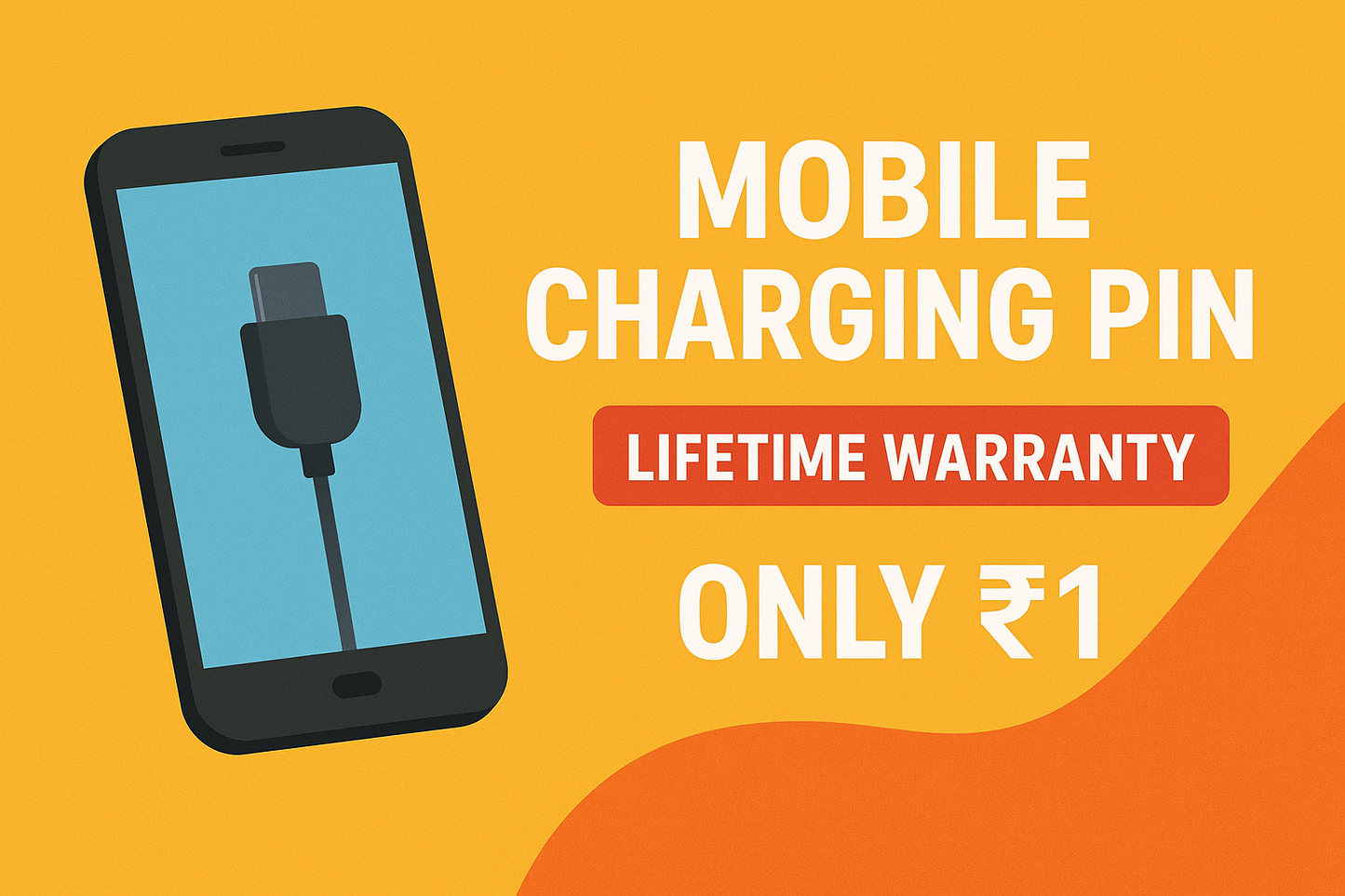 Keypad మొబైల్ చార్జింగ్ పిన్ – లైఫ్టైమ్ వారంటీ @ కేవలం ₹1